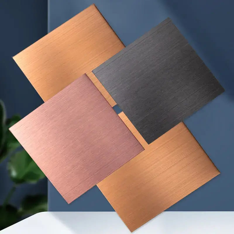 Листы из нержавеющей стали со шлифованной поверхностью (No.4 / Hairline)