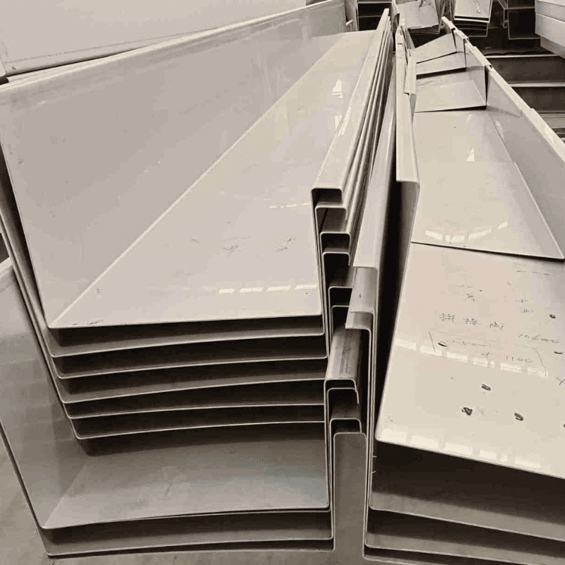 Водосточный желоб из нержавеющей стали 316