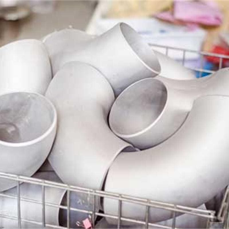 твод 90° большого радиуса из сплава Inconel 625 (UNS N06625)